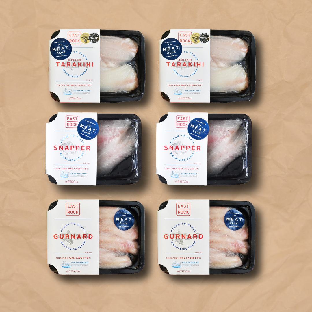 Wild Caught Fish Bundle -  New Zealand | 2.5kg | Frozen