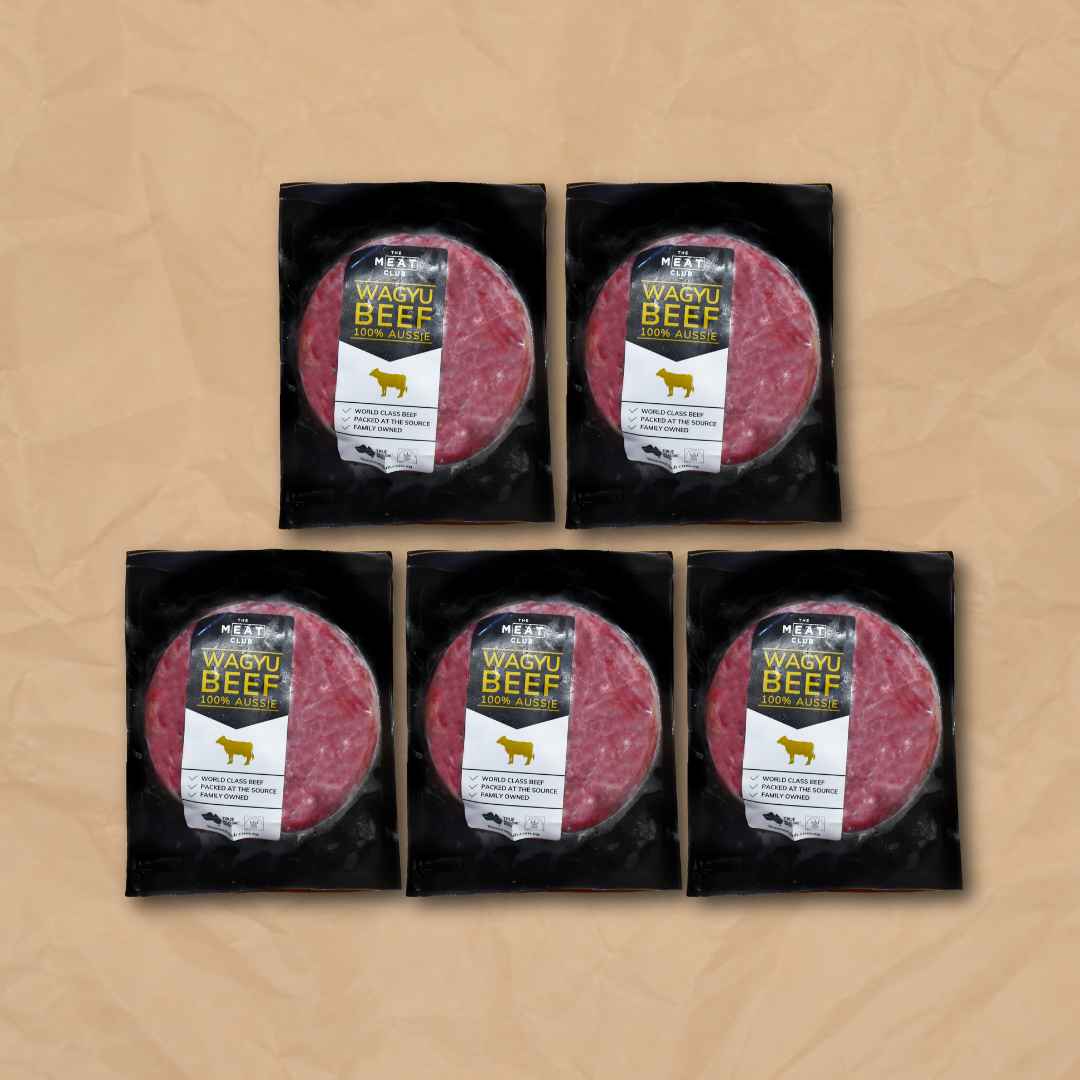 Beef Burger Patty Bundle - Wagyu | Australia | 750g | Frozen