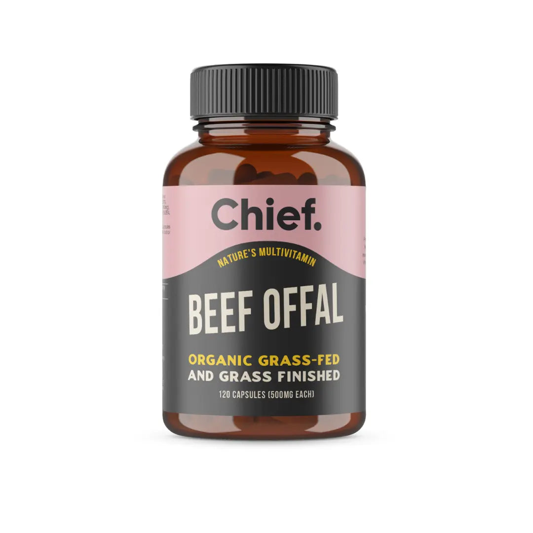 Organic Beef Offal Multivitamin (120 Capsules)