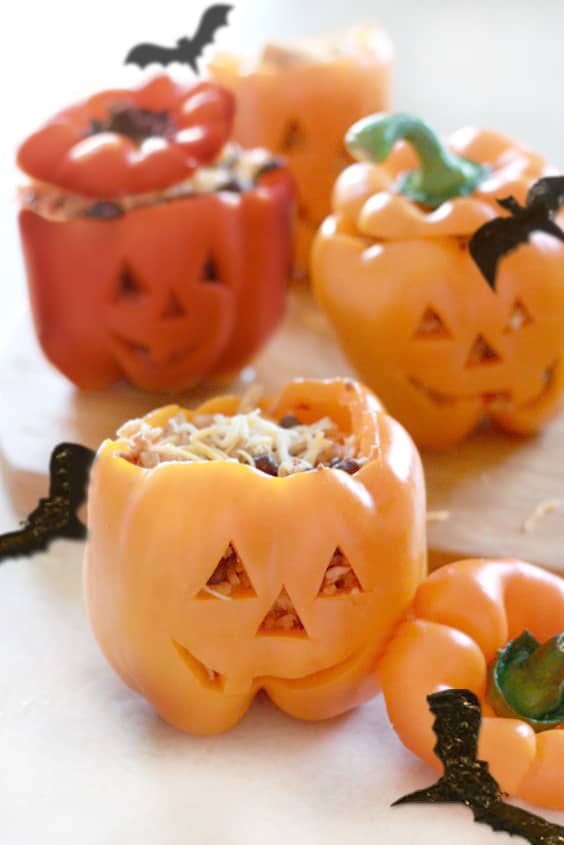 Stuffed Capsicums with Lean Beef Mince Image